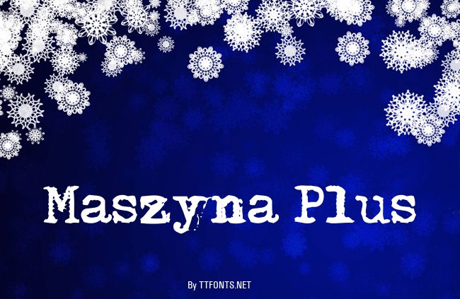 Maszyna Plus example
